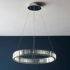 Olisa LED Crystal Glass Pendant Light