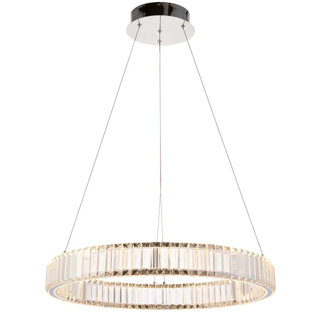 Olisa LED Crystal Glass Pendant Light