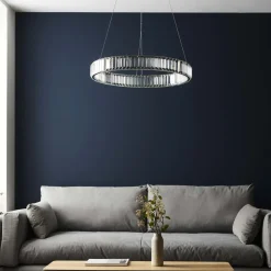 Olisa LED Crystal Glass Pendant Light