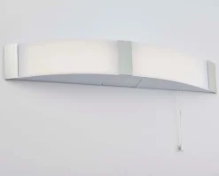 Onan Chrome LED Shaver Wall Light