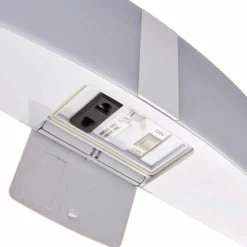 Onan Chrome LED Shaver Wall Light