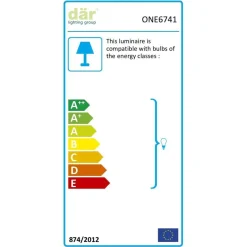 Onedin 2 Light Picture Light Satin Brass