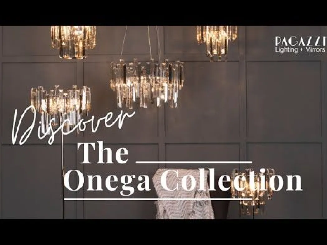 Onega 1 Light Champagne and Smoked Crystal Wall Light