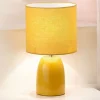 Opal Ochre Yellow Ceramic Table Lamp