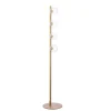 Ophelia 4-Light Warm Brass Floor Lamp
