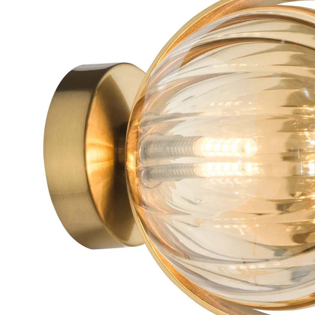 Ophira Antique Gold Wall Light