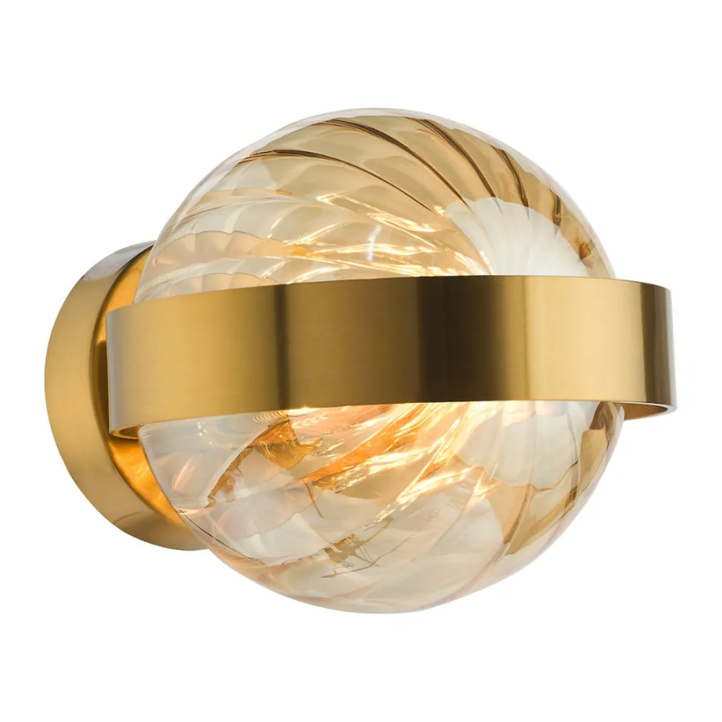Ophira Antique Gold Wall Light