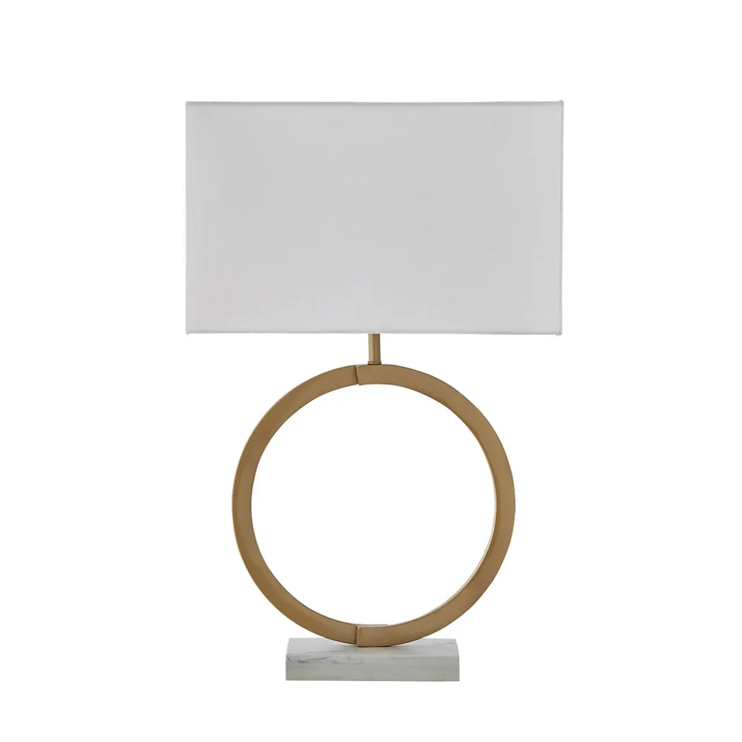 Orbis Ring Metallic Gold Table Lamp