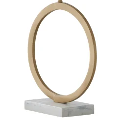 Orbis Ring Metallic Gold Table Lamp