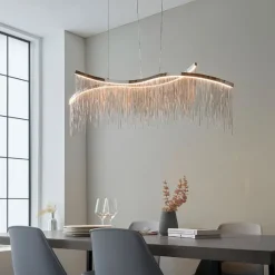 Orphelia 2-Light Polished Chrome LED Ceiling Pendant