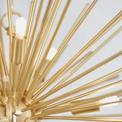 Orta 9 Light Gold Pendant Ceiling Light