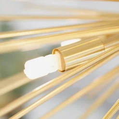 Orta 9 Light Gold Pendant Ceiling Light