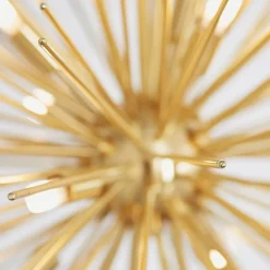 Orta 9 Light Gold Pendant Ceiling Light