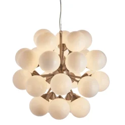 Oscar 28 Light Pendant Ceiling Light Satin Nickel