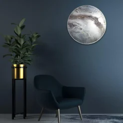 Oyster Large Grand Clock Grand Glacier 26in