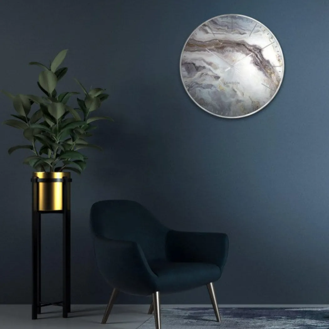Oyster Large Grand Clock Grand Glacier 26in