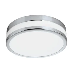 Palermo Chrome LED Bathroom Flush Ceiling Light