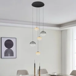 Pantoja 5 Light Multi Drop LED Ceiling Pendant