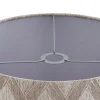 Parisa Silver Jacquard 40Cm Shade