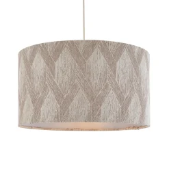 Parisa Silver Jacquard 40Cm Shade