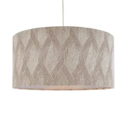 Parisa Silver Jacquard 50Cm Shade