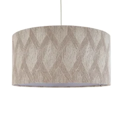 Parisa Silver Jacquard 50Cm Shade
