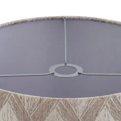 Parisa Silver Jacquard 50Cm Shade