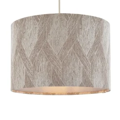 Parisa Silver Jaquard 30Cm Shade