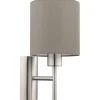 Pasteri Wall Light Satin Nickel
