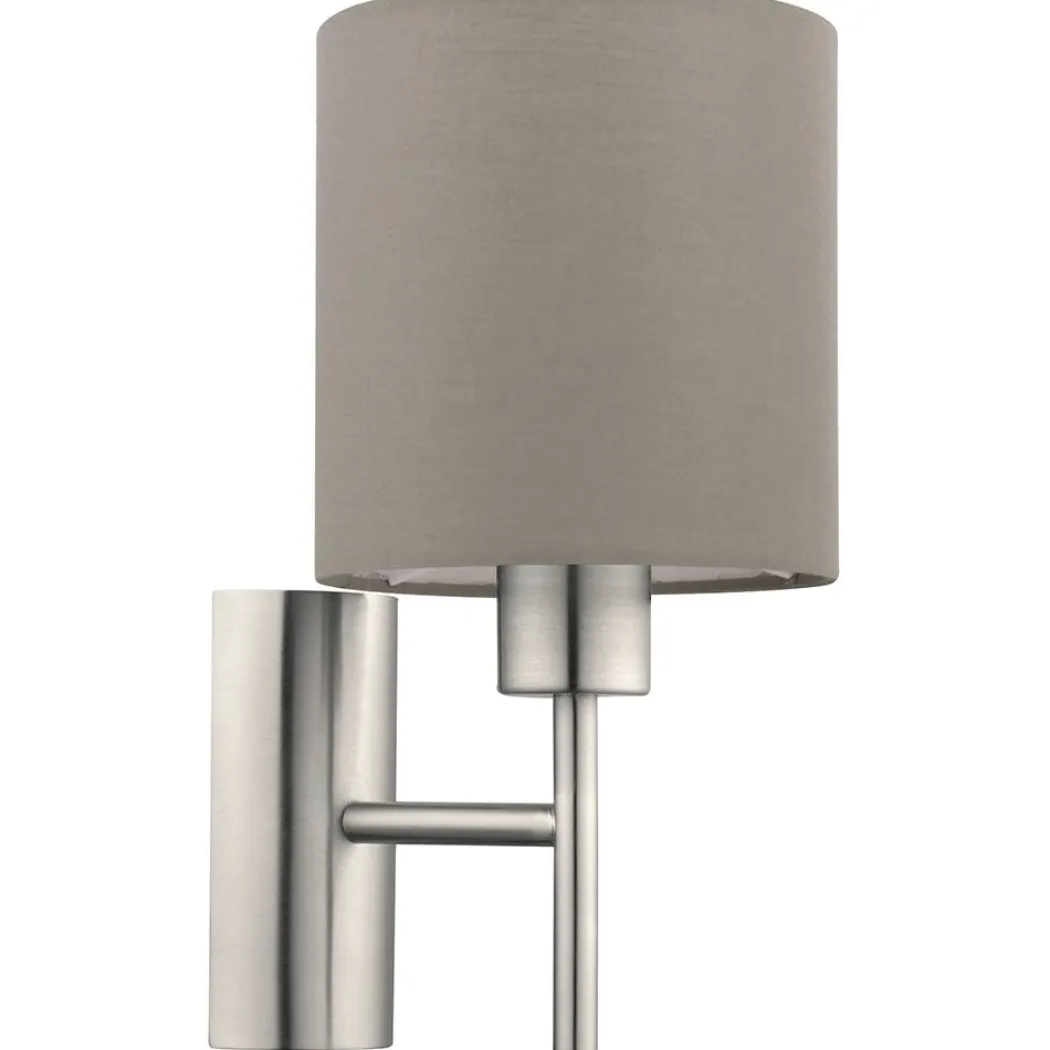 Pasteri Wall Light Satin Nickel