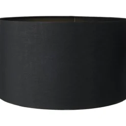 Pembury Wood Table Lamp with 40cm Black Shade