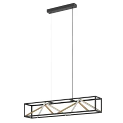 Penela Black & Gold LED Ceiling Pendant Bar