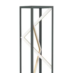 Penela Black & Gold LED Floor Lamp