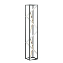 Penela Black & Gold LED Floor Lamp