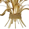 Phaedra 3 Light Gold Pendant Ceiling Light
