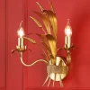 Phaedra 2 Light Gold Wall Light
