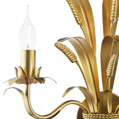 Phaedra 2 Light Gold Wall Light
