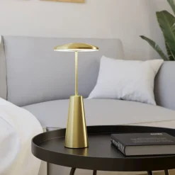 Piccola Gold LED Rechargeable Touch Table Lamp