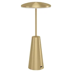 Piccola Gold LED Rechargeable Touch Table Lamp
