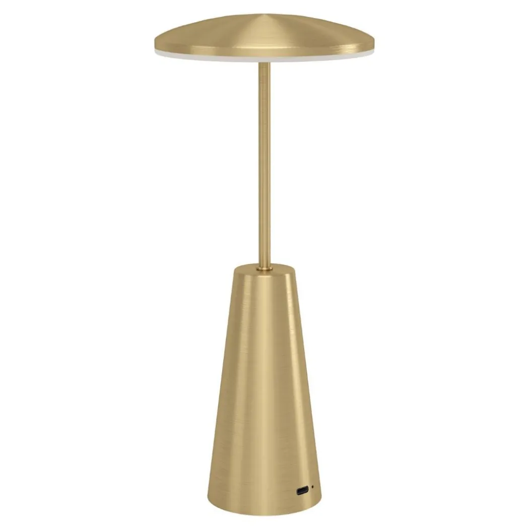 Piccola Gold LED Rechargeable Touch Table Lamp