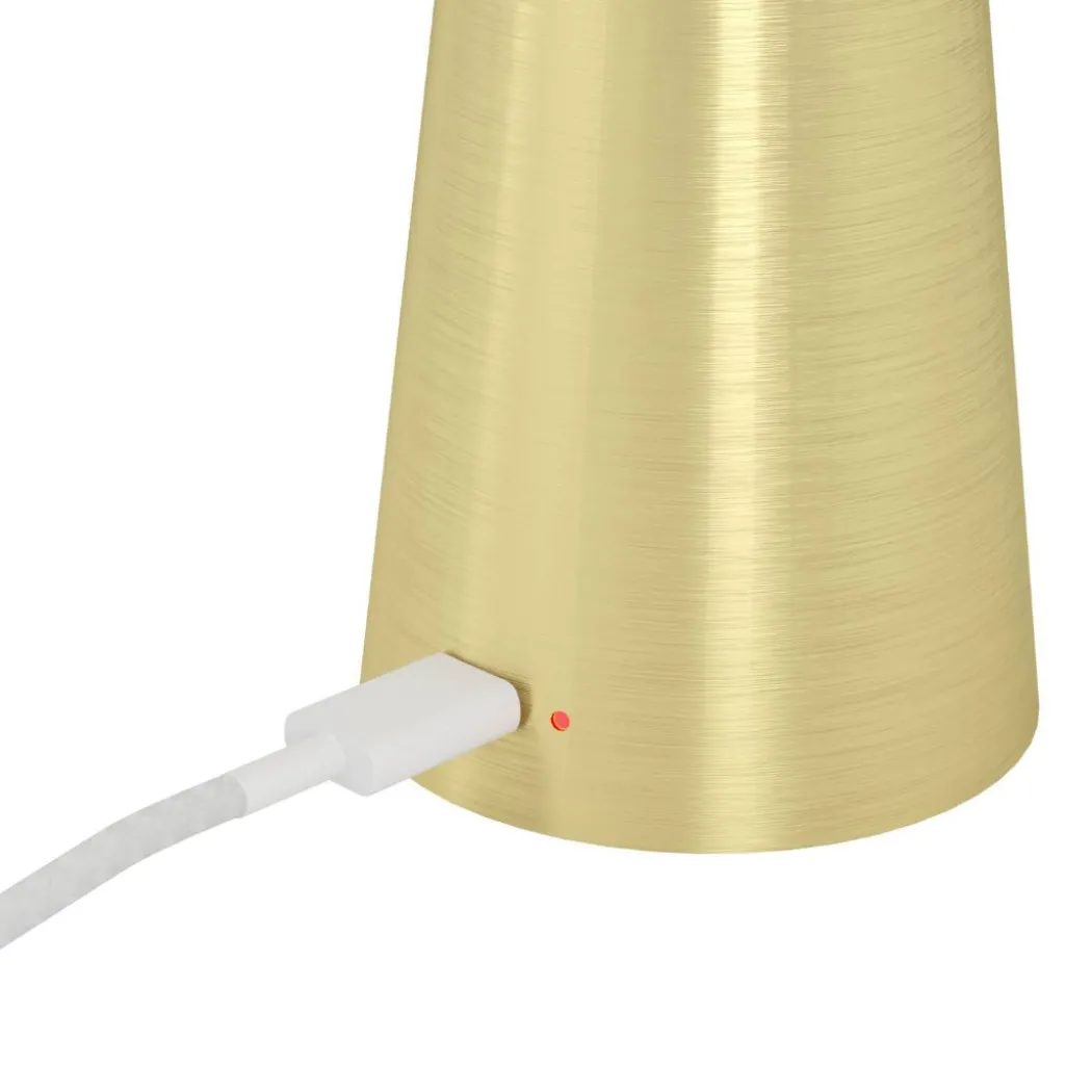 Piccola Gold LED Rechargeable Touch Table Lamp