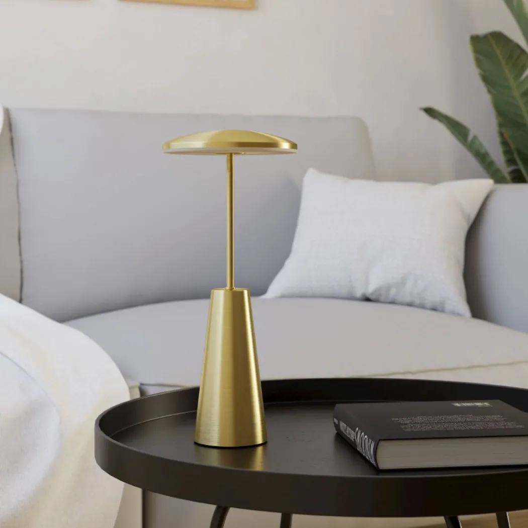 Piccola Gold LED Rechargeable Touch Table Lamp