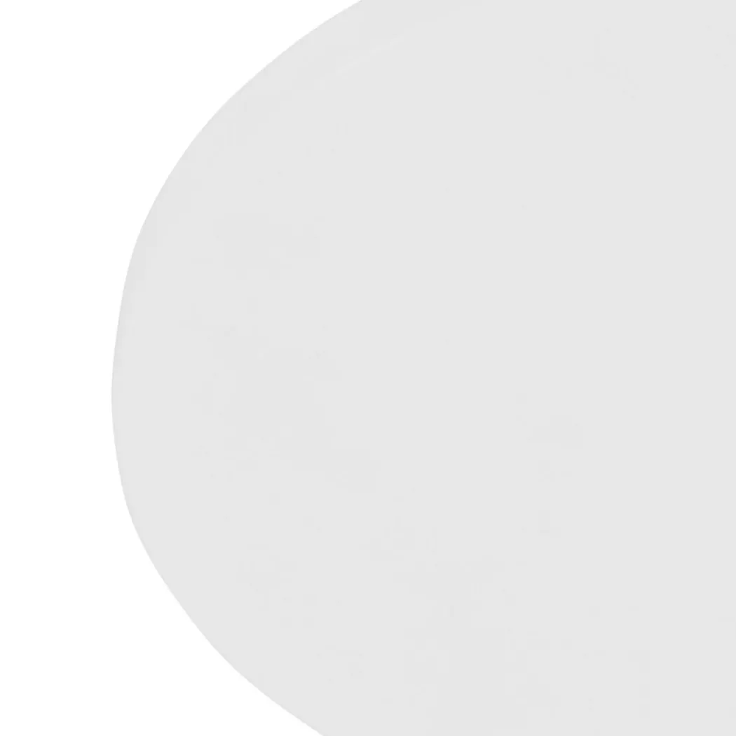 Pogliola White LED Flush Ceiling Light
