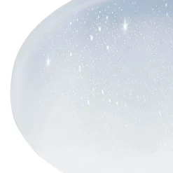 Pogolia White Flush LED Ceiling Light