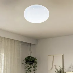 Pogolia White Flush LED Ceiling Light