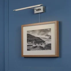 Polished Chrome LED Picture Wall Light