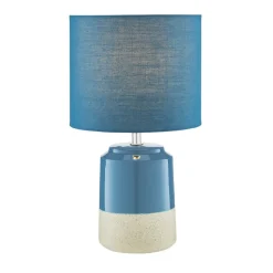 Pop Denim Blue Ceramic Table Lamp