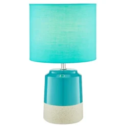 Pop Turquoise Ceramic Table Lamp