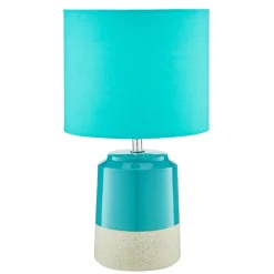 Pop Turquoise Ceramic Table Lamp