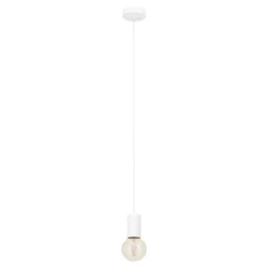 Pozueta 1 White Ceiling Pendant Light